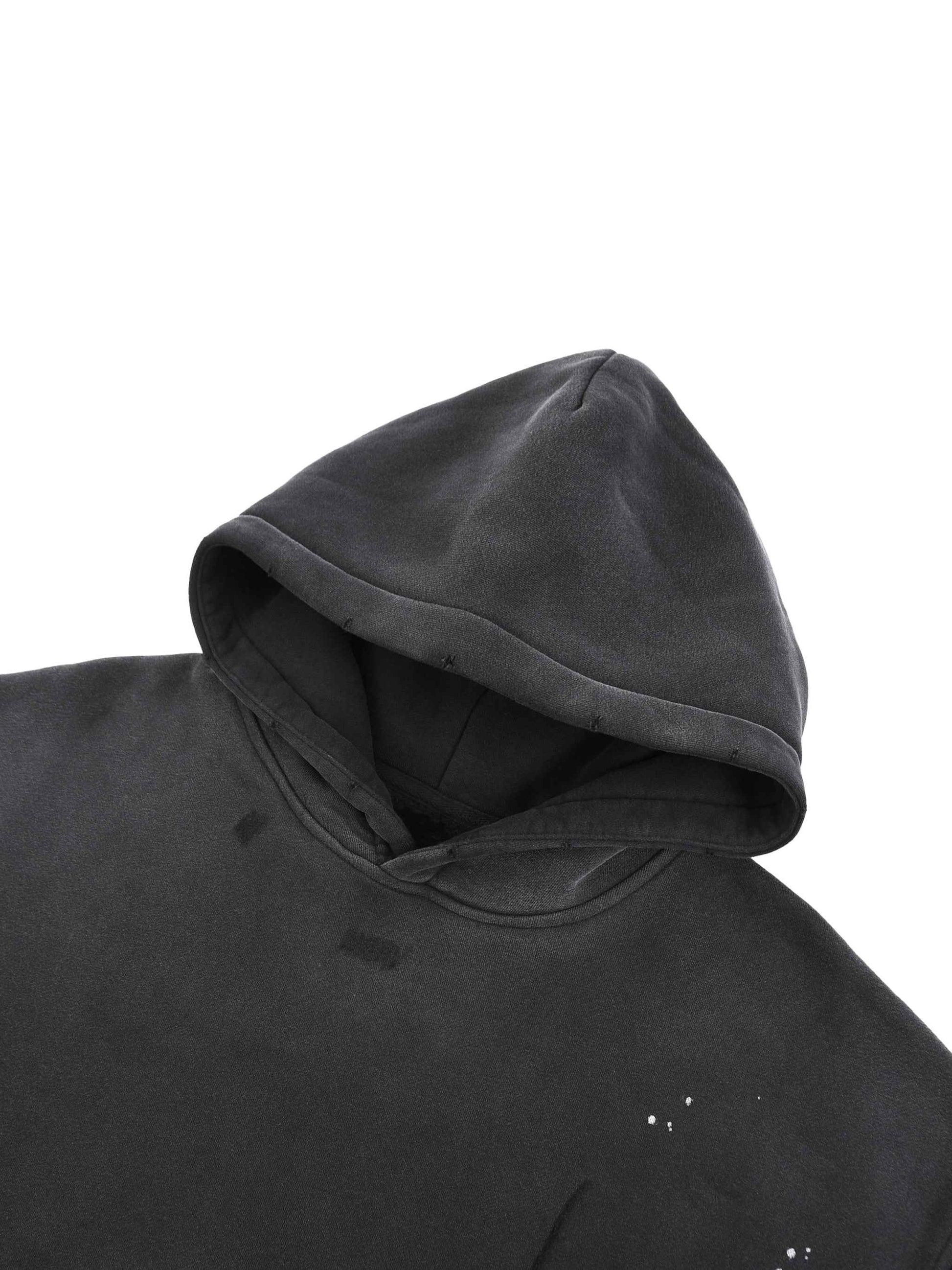 Vintage Washed n Slashed Hoodie