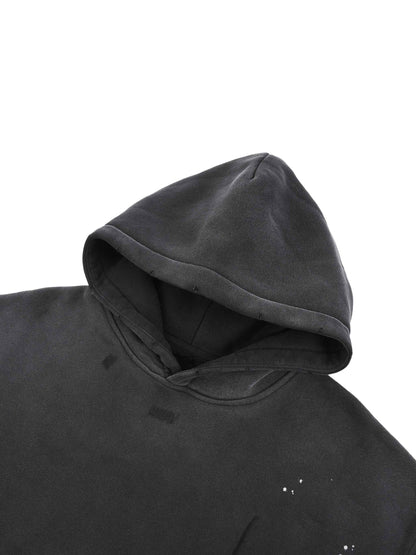 Vintage Washed n Slashed Hoodie
