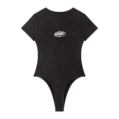 Bodysuit Femme Ajusté Washed – Tissu Premium | TEASPOON