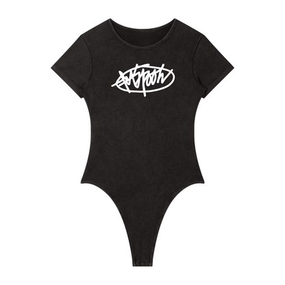 Bodysuit Femme Ajusté Washed – Tissu Premium | TEASPOON