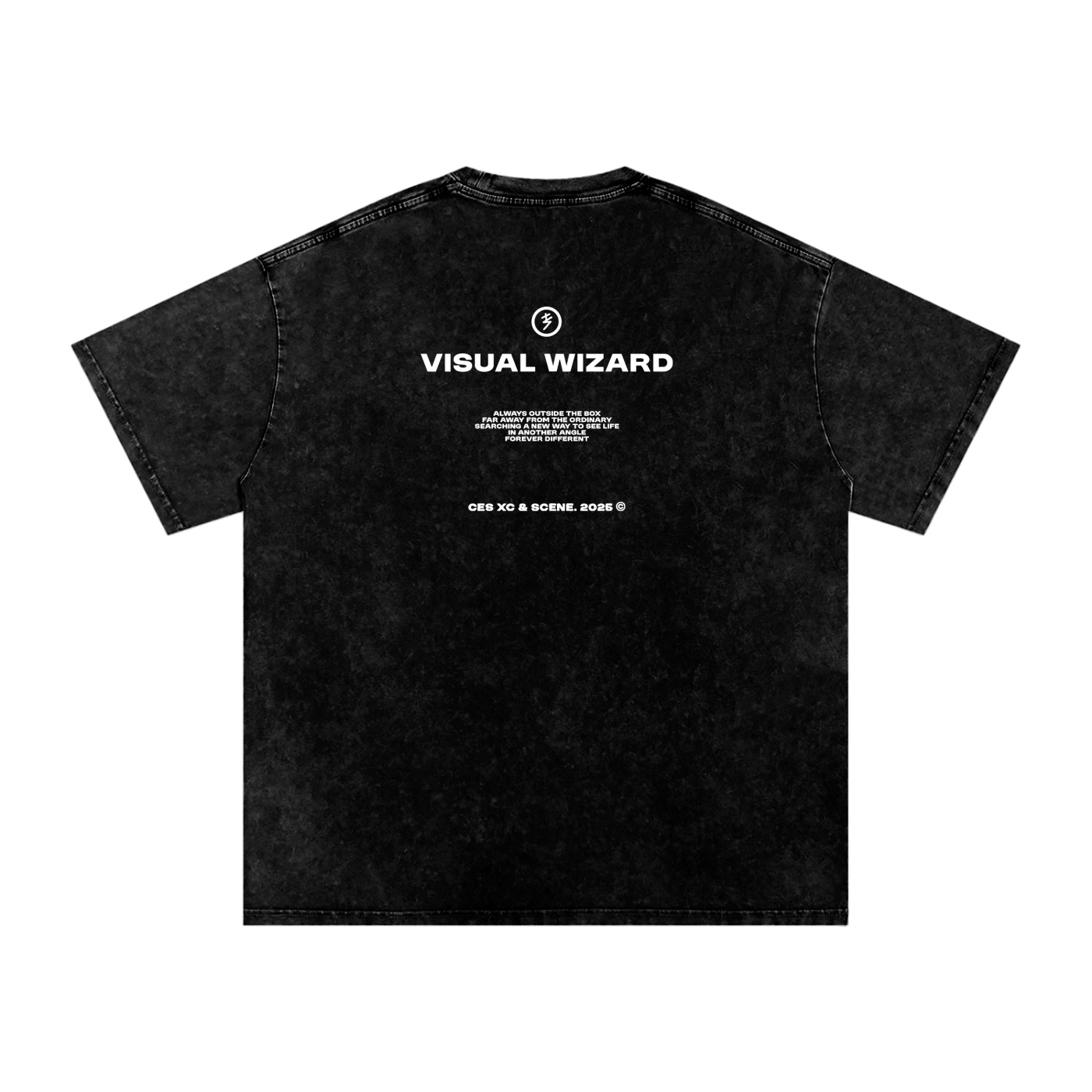 Snow Washed CES X collab tee