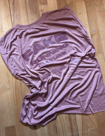 FAKE [AF] FLOWY TANK MAUVE