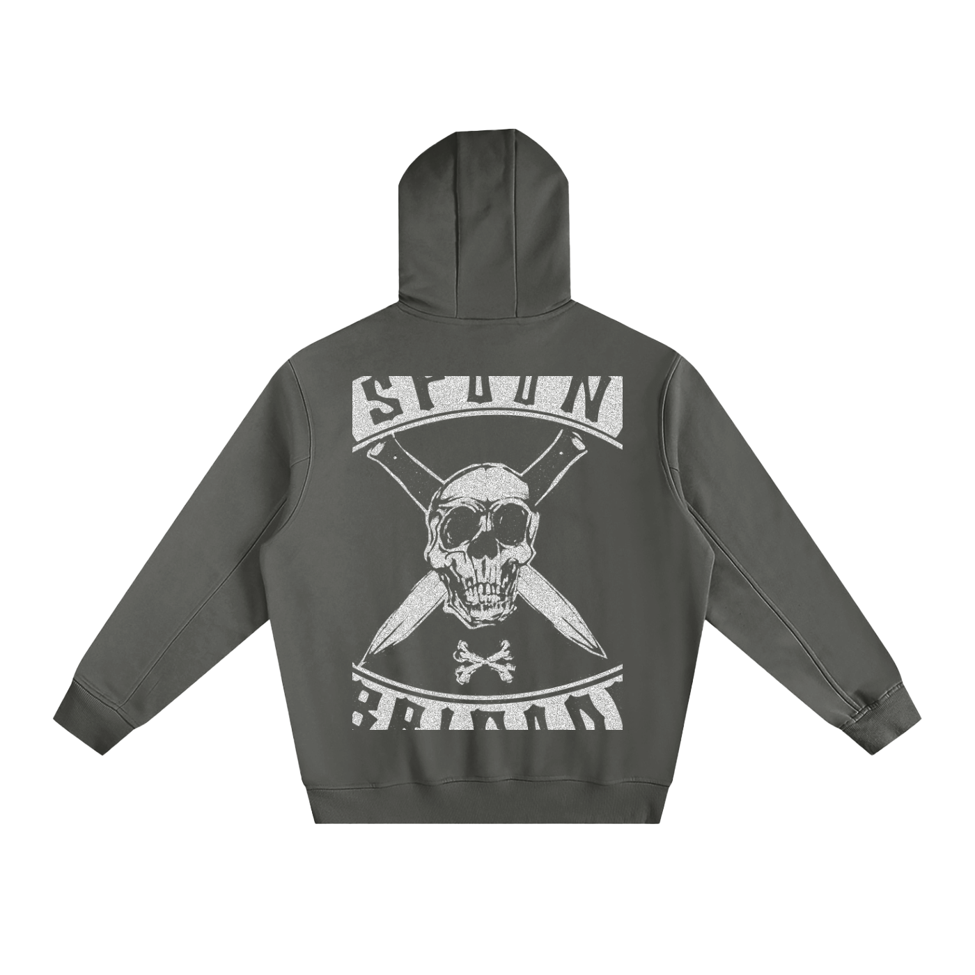 Fleeced High Neck Hoodie