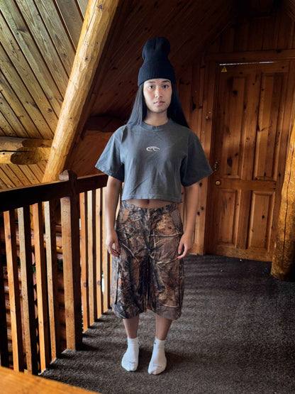 Garment Dye Crop Top WAVE RAVE