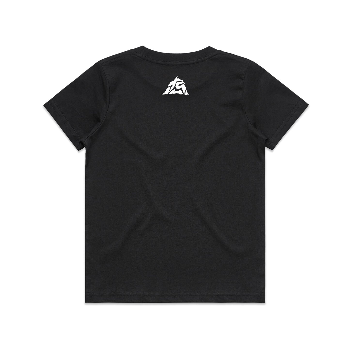 Mountain logo  [cotton tee] Black