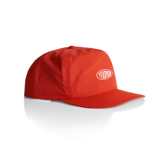 Elipse logo print - surf cap - Fire Orange