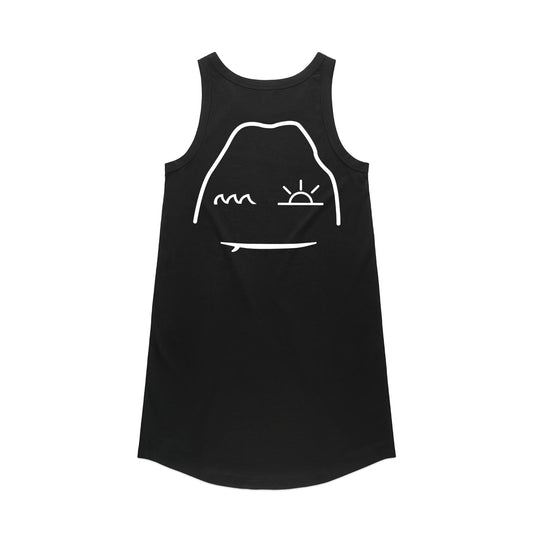 Tank Dress Black / Multiples design + Blank