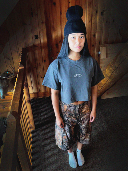 Garment Dye Crop Top WAVE RAVE